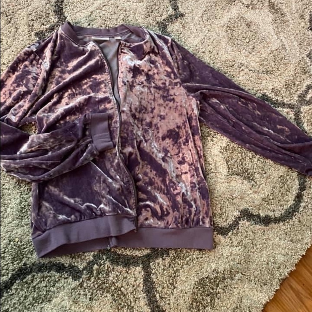 Forever 21 Velvet Jacket